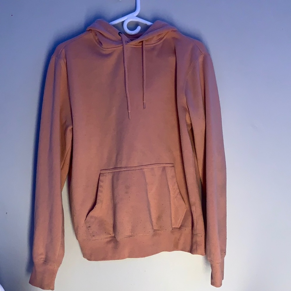 Blue notes pink men’s hoodie